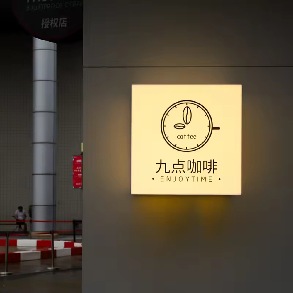 Commercial Printing Logo - Tampilan Iklan Signage Logo Cetak 3D