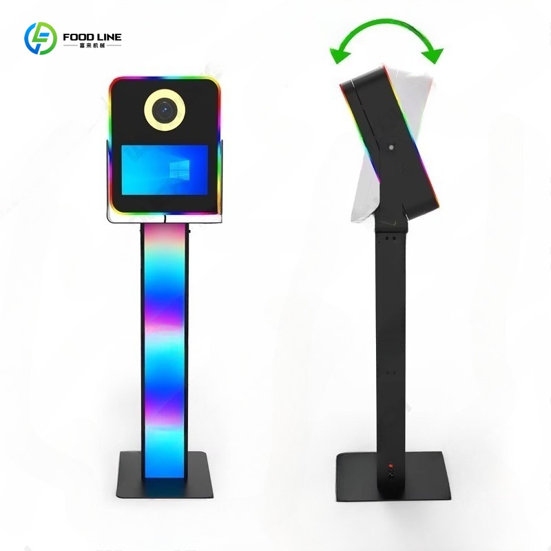 Commercial Photo Printing Kiosk - Mesin Foto Booth Kios Selfie 15,6