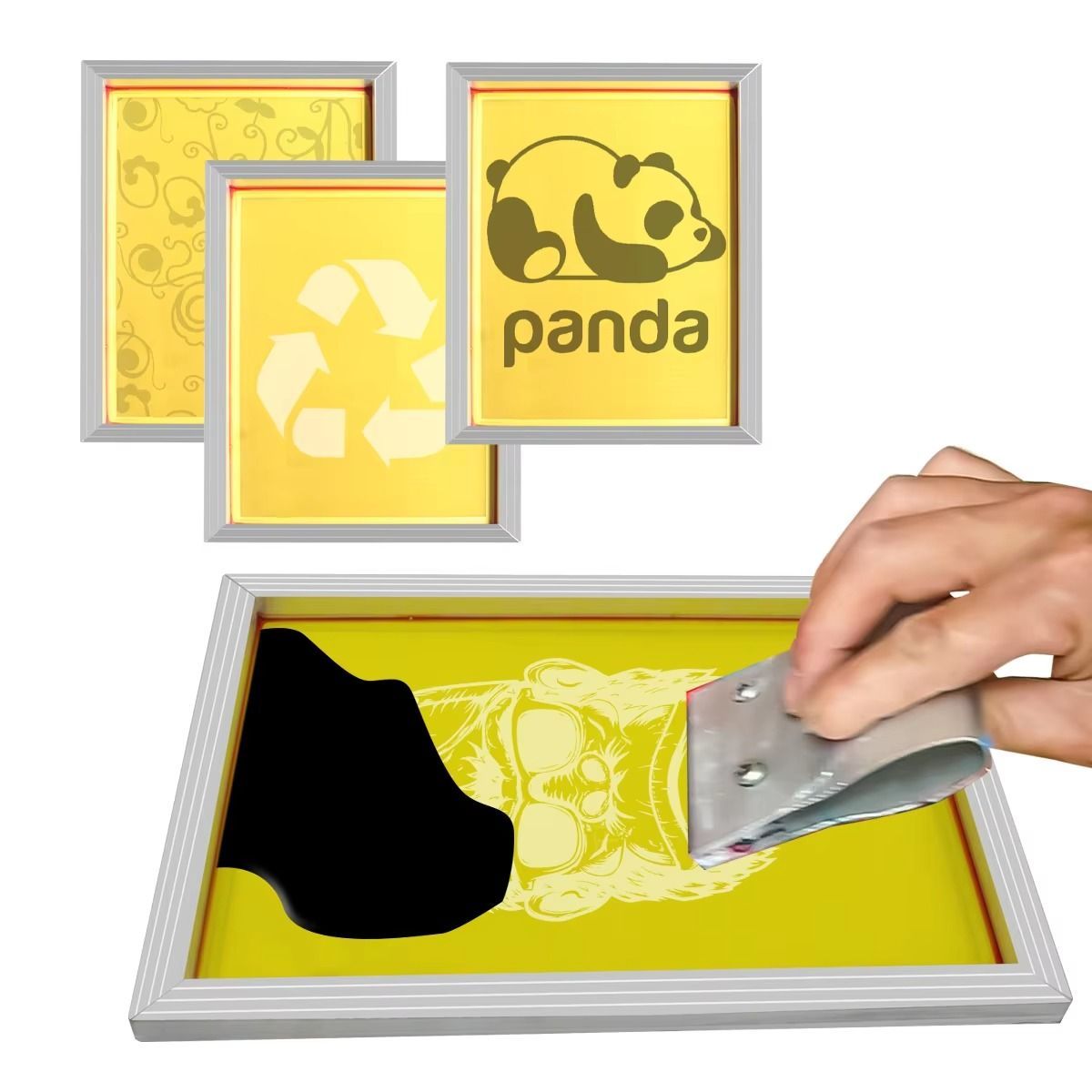 Bingkai Layar Sutra Aluminium  - Screen Printing Frame Mesh ulasan dan harga
