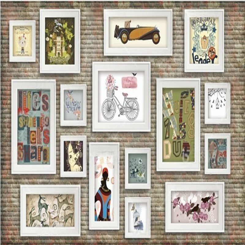 Lukisan dekoratif nostalgia, d - Commercial Wallpaper Printing ulasan dan harga
