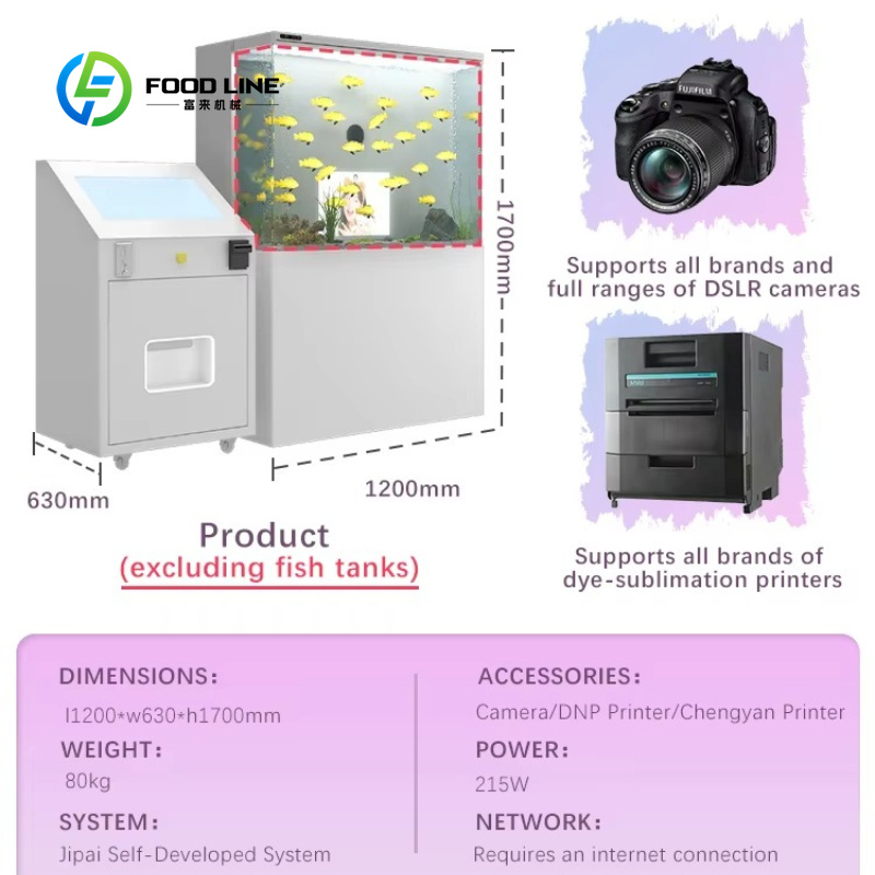 Photo Booth Otomatis Bertenaga - Commercial Photo Printing Kiosk ulasan dan harga