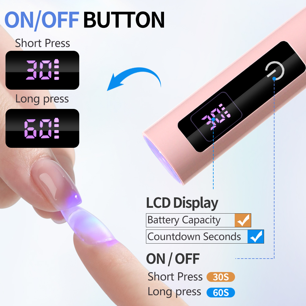 Lampu Sentuh Pengering Kuku UV - Exposure Unit Uv ulasan dan harga