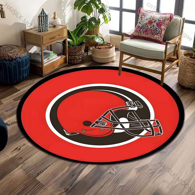 Karpet Bulat Cetak Logo Helm S - Commercial Printing Logo ulasan dan harga