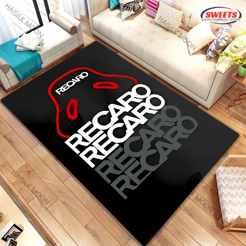Karpet Cetak Pola Logo R-Recar - Commercial Printing Logo ulasan dan harga