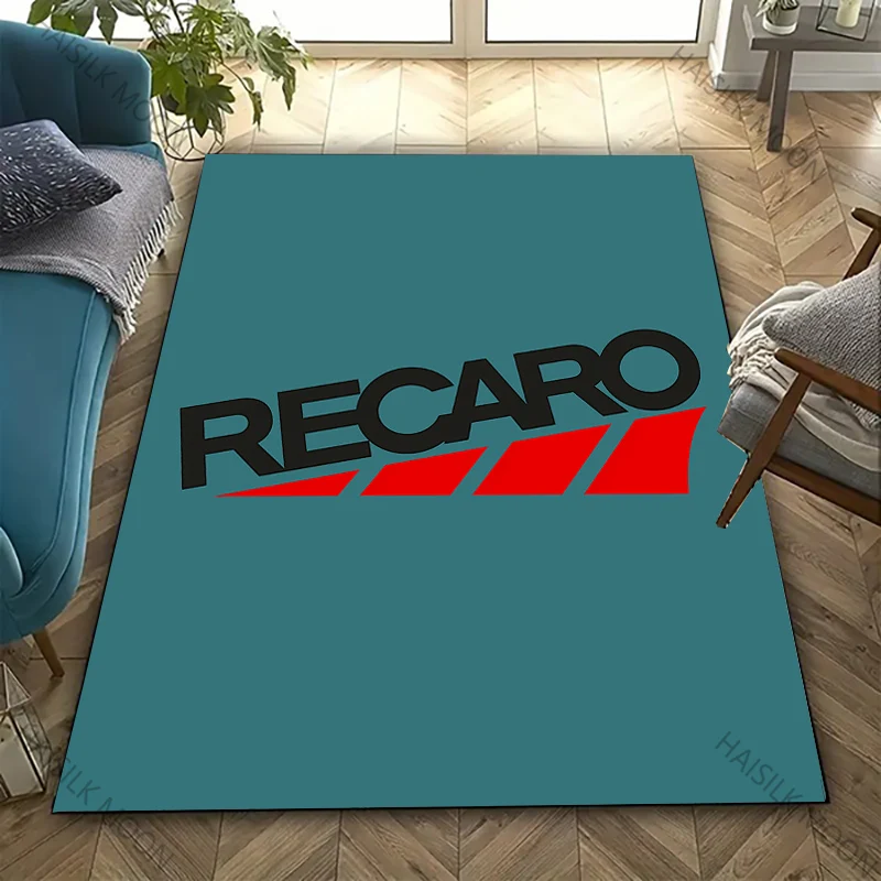 Karpet Cetak Pola Logo R-Recar - Commercial Printing Logo ulasan dan harga