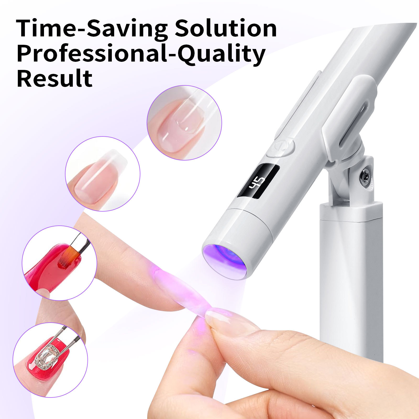 Lampu LED UV seni kuku Mini da - Exposure Unit Uv ulasan dan harga
