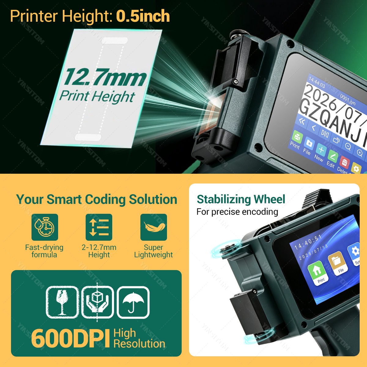 Printer Transfer Inkjet 0.5 In - Commercial Printing Logo ulasan dan harga